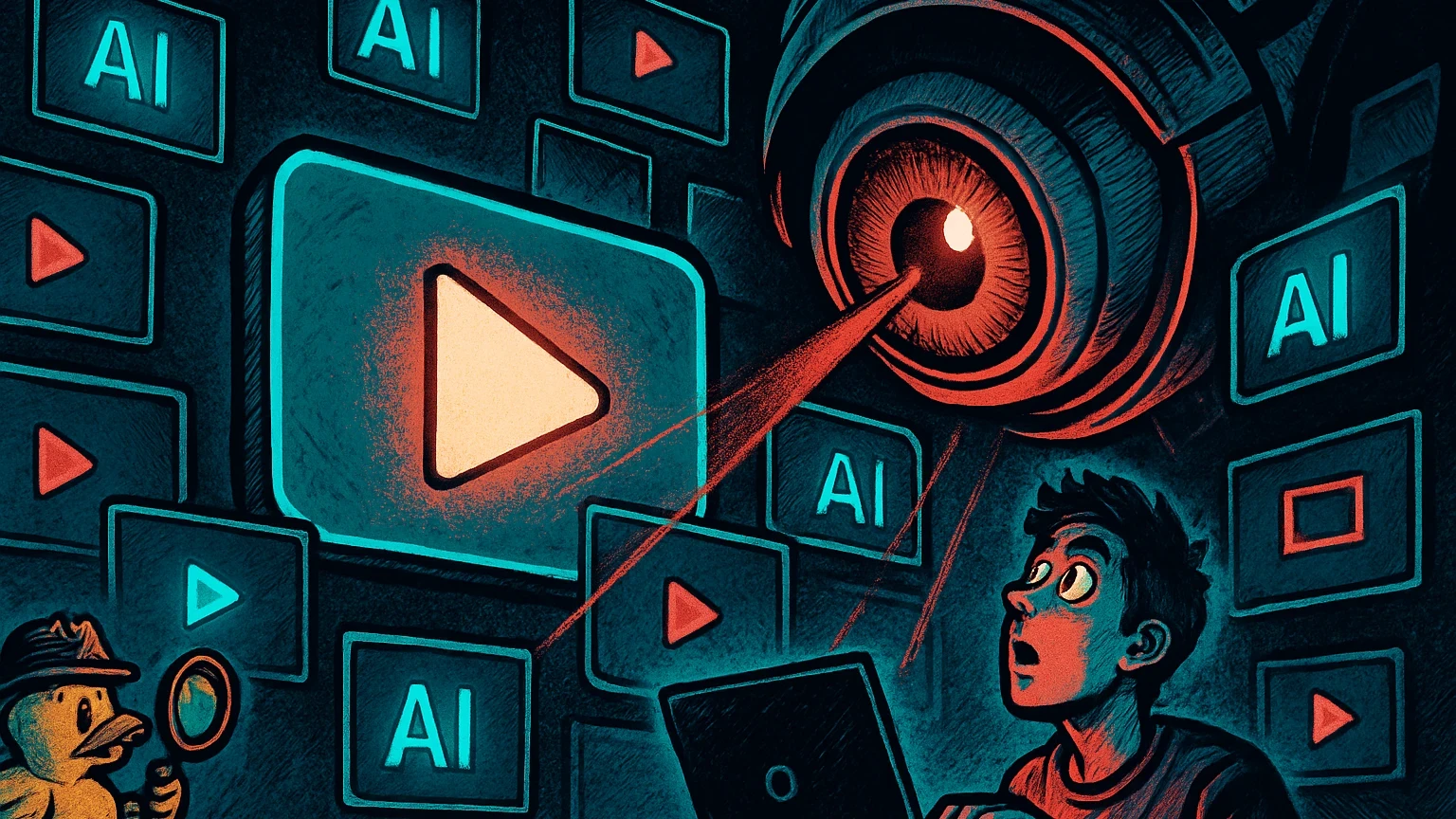 יוטיוב החלה לתייג וידאו AI לבד. יוצרי התוכן לא נשאלו.