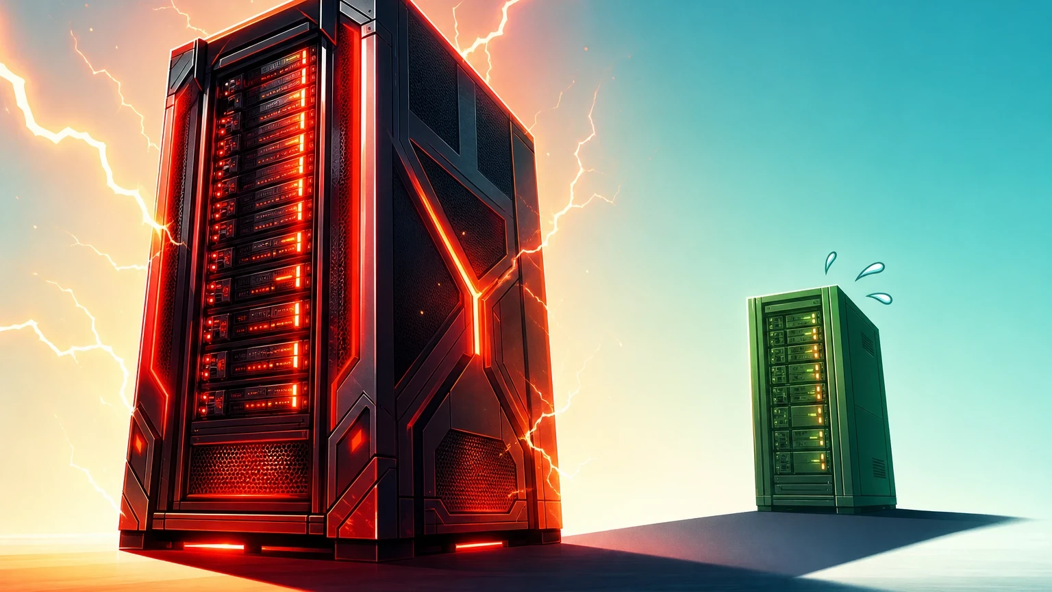 AMD בנתה מפלצת שרתים שמפחידה את אנבידיה