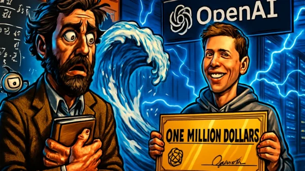 OpenAI פתרה בעיה של מיליון דולר ב-88 שעות. המתמטיקאי שהיה שם קודם טוען שעקפו אותו