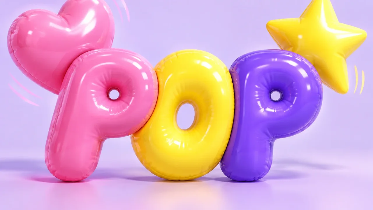 תלת-ממד מנופח (Inflated 3D) – פריים לדוגמה