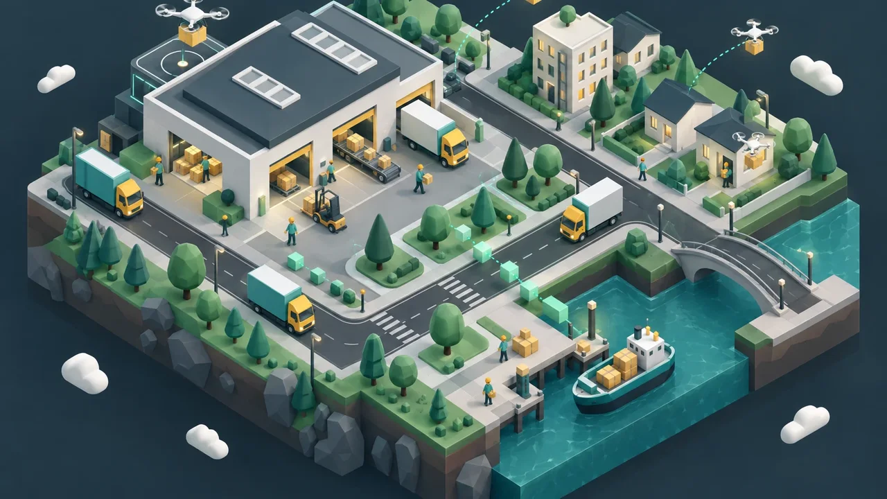 עולם איזומטרי (Isometric World) – פריים לדוגמה